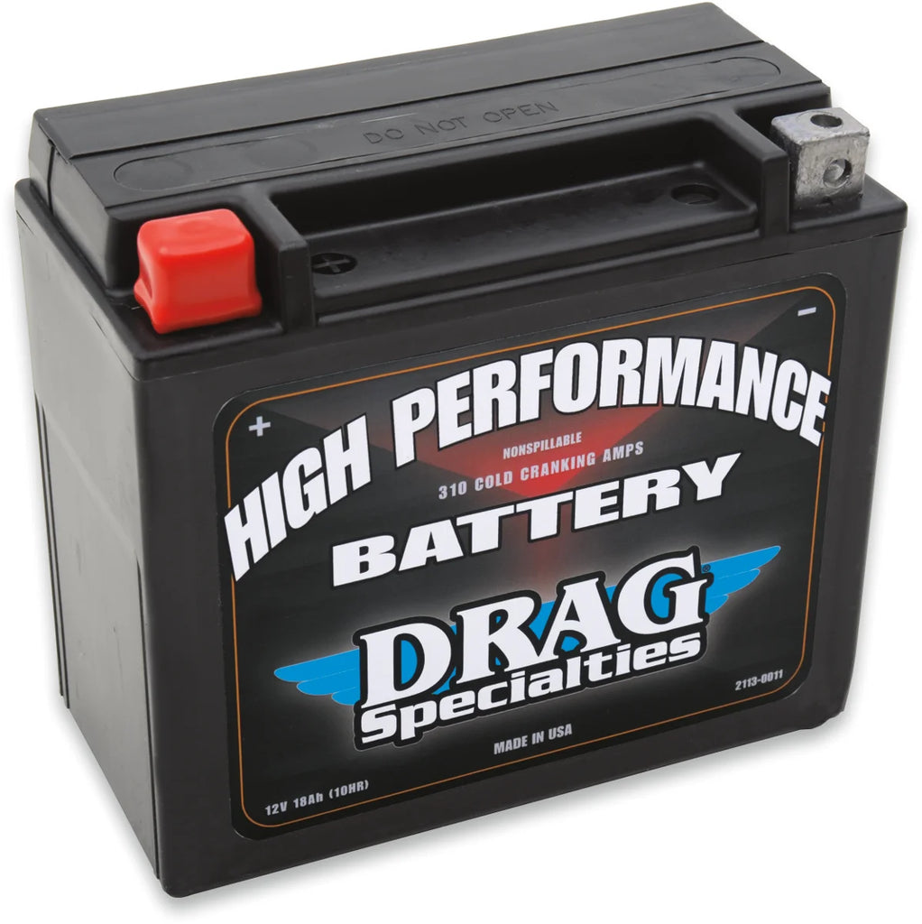 High Performance Battery - YTX20H DragSpecialties DRGM72RBH - Main Product View