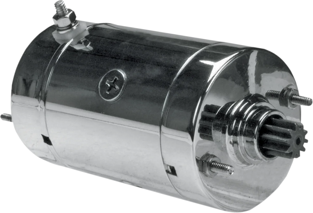 High Torque - Starter - Chrome DragSpecialties 18300CN - Side View