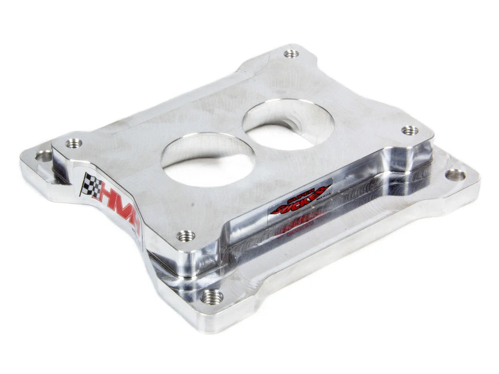 High Velocity Heads 1in. Super Sucker Alm. Carb. Spacer - 2BBL. SS4412-1 SWAL