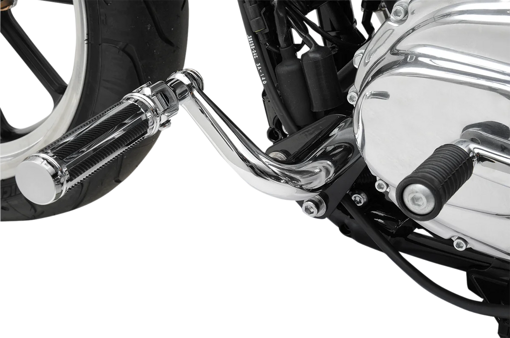 Highway Peg Mount - Black/Chrome - XL DragSpecialties 056217 - Side View