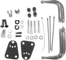 Load image into Gallery viewer, Highway Peg Mount - Black/Chrome - XL DragSpecialties 056217 - Detail View