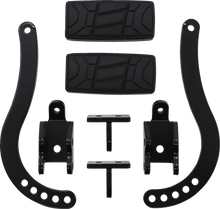 Load image into Gallery viewer, Highway Pegs - Black - Spyder RT Show Chrome - Main Product View