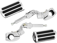 Load image into Gallery viewer, Highway Pegs - Flame - GL1800 Show Chrome - Side View