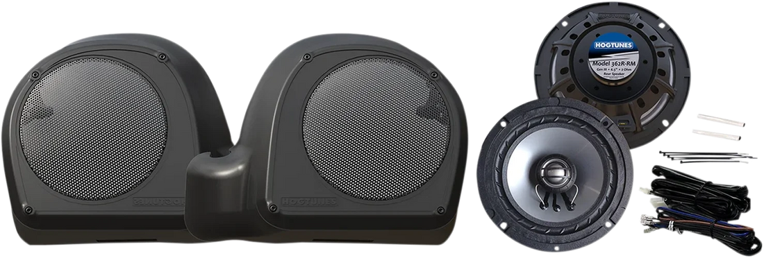 Lower Speaker Kit - Harley Davidson Hogtunes G4 LC LOWER-RM - Detail View