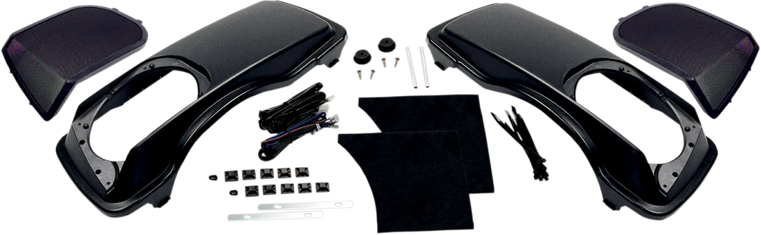 Hogtunes Speaker Lid Kit - w/o Speakers HT LID-RM - Installation View