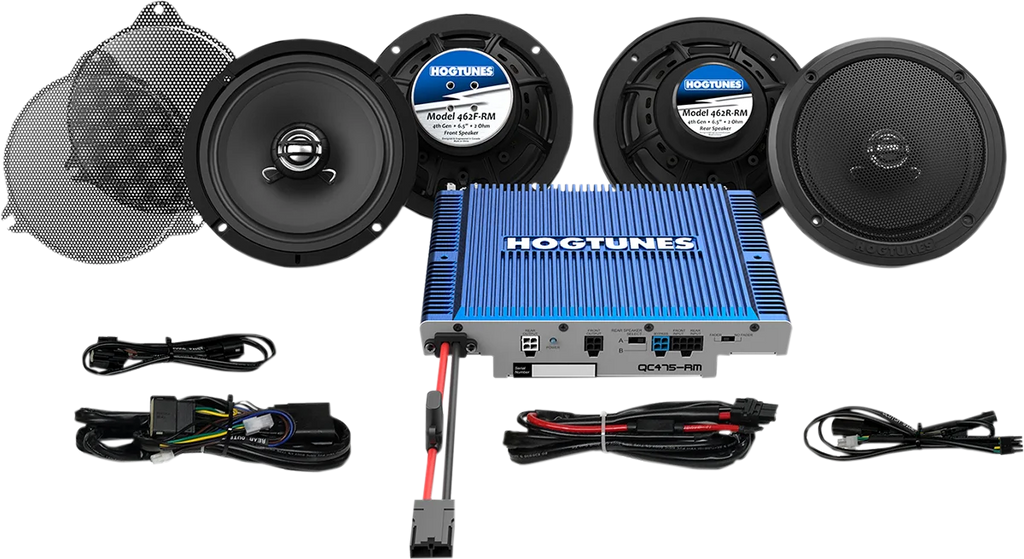 Hogtunes Speaker/Amp Kit - Ultra QC ULTRA 4-RM - Main Product View