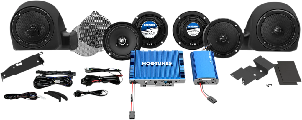 Hogtunes Speaker/Dual Amp Kit - Ultra QC ULTRA 6-RM - Main Product View