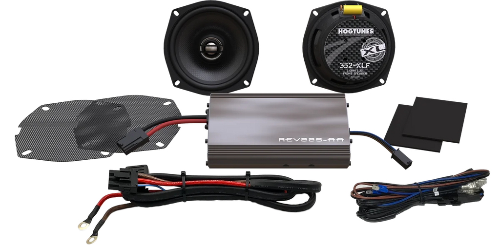 Hogtunes XL Amplified Front Speakers Complete Kit - FLHX 225 SG KIT-XL - Main Product View