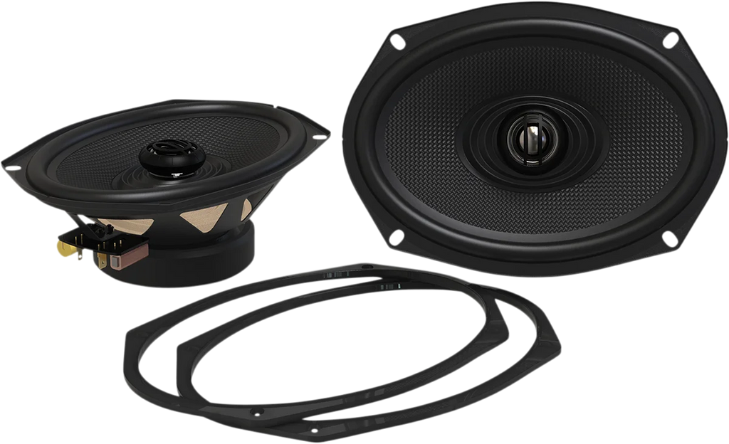 Hogtunes XL Series Lid Speakers - 6" x 9" - Universal 692-XL - Side View