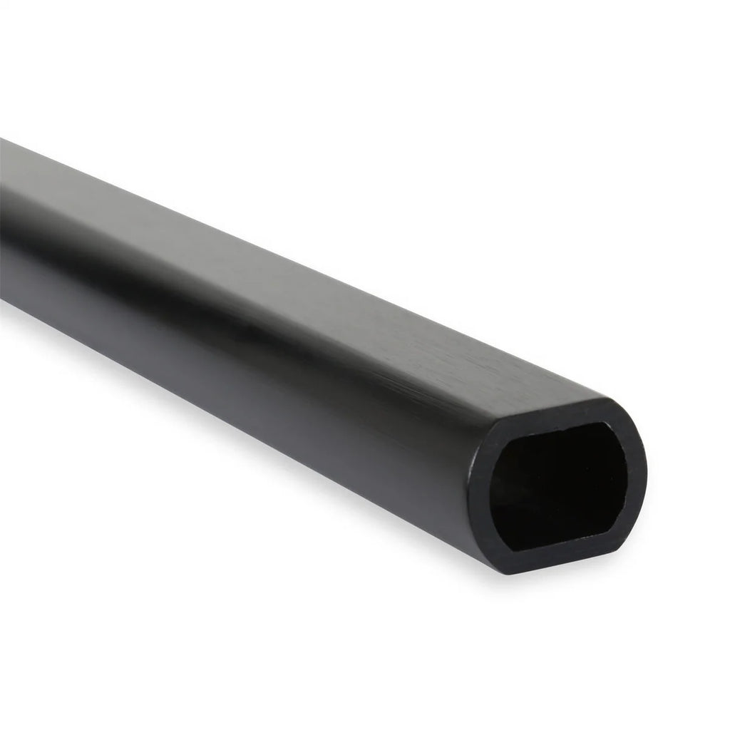 Holley 1-inch DD x 36-inches Long - Black Zinc Finish 320-200 - Installation View