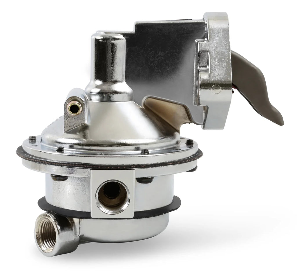 Holley 110 GPH Mechanical Fuel Pump -Marine - Back View