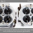 Load image into Gallery viewer, Holley 1250 CFM - 4500 - Mechanical Secondaries - Shiny - Gasoline - Back View