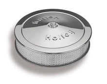 Load image into Gallery viewer, Holley 14" Chrome Round Air Cleaner 120-102 - Main Product View