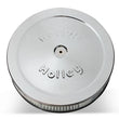 Load image into Gallery viewer, Holley 14" Chrome Round Air Cleaner 120-102 - Side View