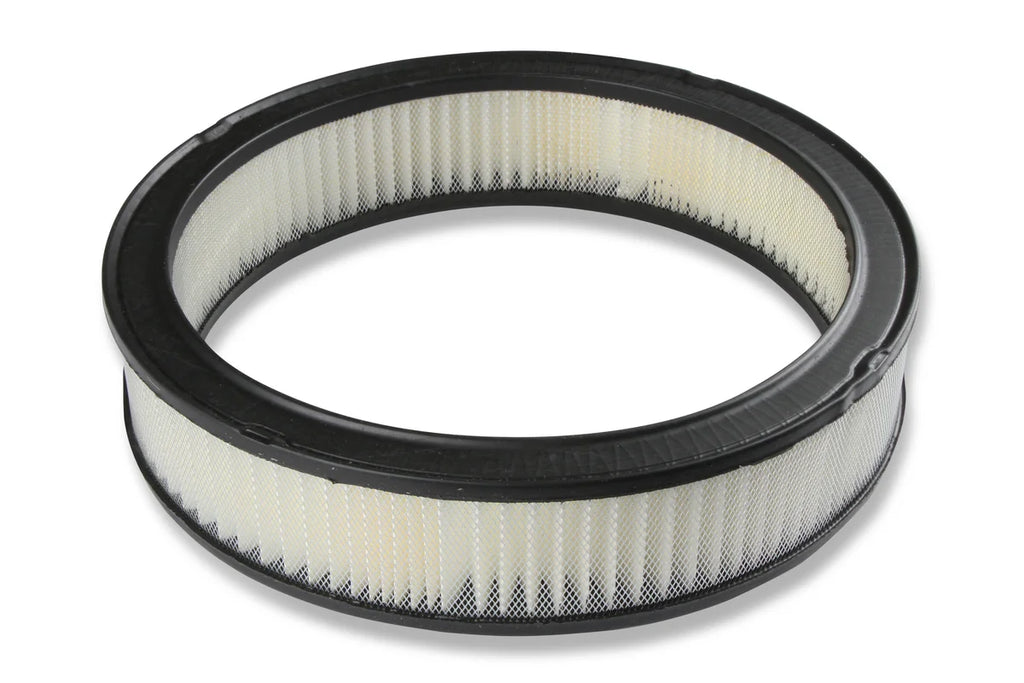 Holley 14" Chrome Round Air Cleaner 120-102 - Installation View