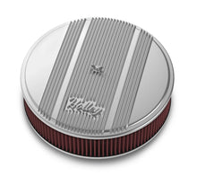 Load image into Gallery viewer, Holley 14" Round Finned Air Cleaner 120-151 - Main Product View