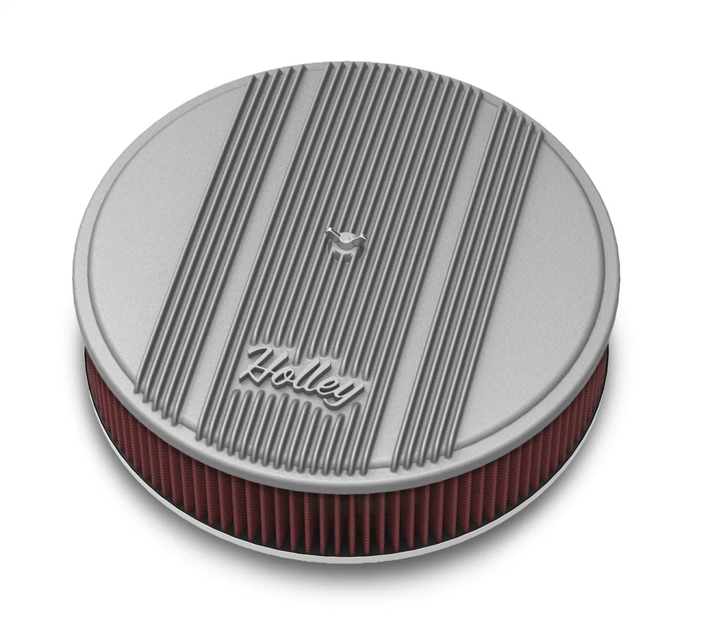 Holley 14" Round Finned Air Cleaner 120-160 - Main Product View