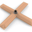 Load image into Gallery viewer, Holley 15" x 15" HydraMat®, Cross - Side View