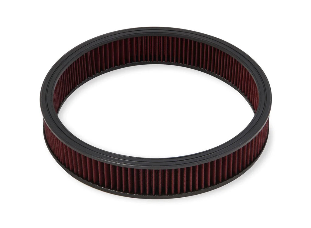 Holley 16" X 3" Red Washable Gauze Filter 220-30 - Main Product View