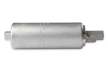 Load image into Gallery viewer, Holley 190 LPH Universal In-Line Fuel Pump (Gerotor Style) 12-930 - Side View