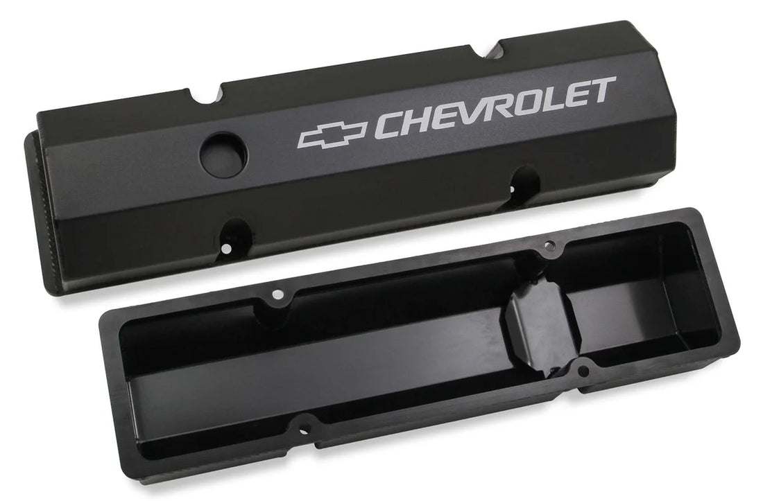 Holley 1958-1986 Chevrolet Small Block - 283-400 Cubic Inch - Flat Top 241-288 - Side View