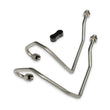 Load image into Gallery viewer, Holley 1967-1976 Mopar A-Body with Borgeson Power Steering Box &amp; BH23104 Headers 198-231 - Back View