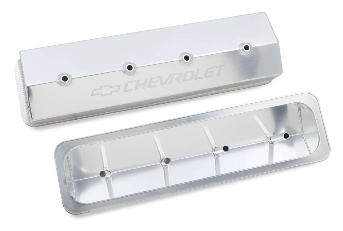 Holley 1987-1997 Chevrolet Small Block - 305-350 Cubic Inch - Tall (3.75") - No Hole 241-285 - Side View