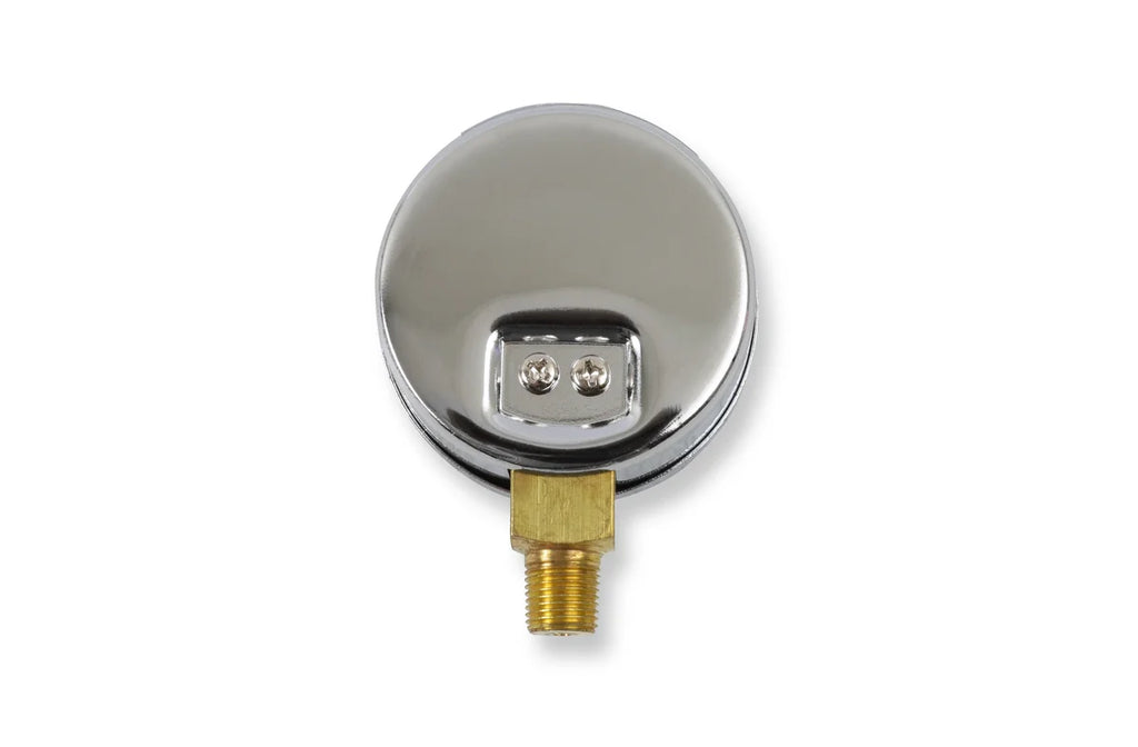 Holley 2" - 0-30 PSI - 1/8 NPT Brass Fitting