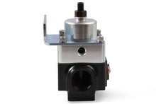Load image into Gallery viewer, Holley 2 Port Double Adjustable Regulator 10AN Adjustable from 4-9 PSI 12-883 - Back View