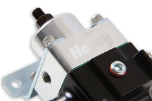 Load image into Gallery viewer, Holley 2 Port Double Adjustable Regulator 10AN Adjustable from 4-9 PSI 12-883 - Installation View