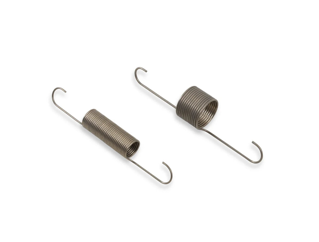 Holley 2 Stainless Steel Throttle Cable Return Springs - Side View