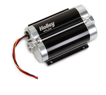 Load image into Gallery viewer, Holley 200 GPH Dominator In-Line Billet Fuel Pump 12-1800 - Main Product View