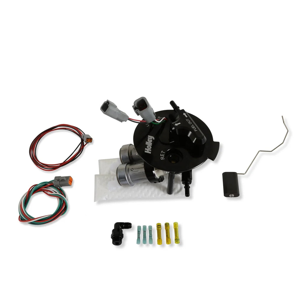 Holley 2010-2015 Camaro Dual 450 LPH Pump Module 12-351 - Main Product View