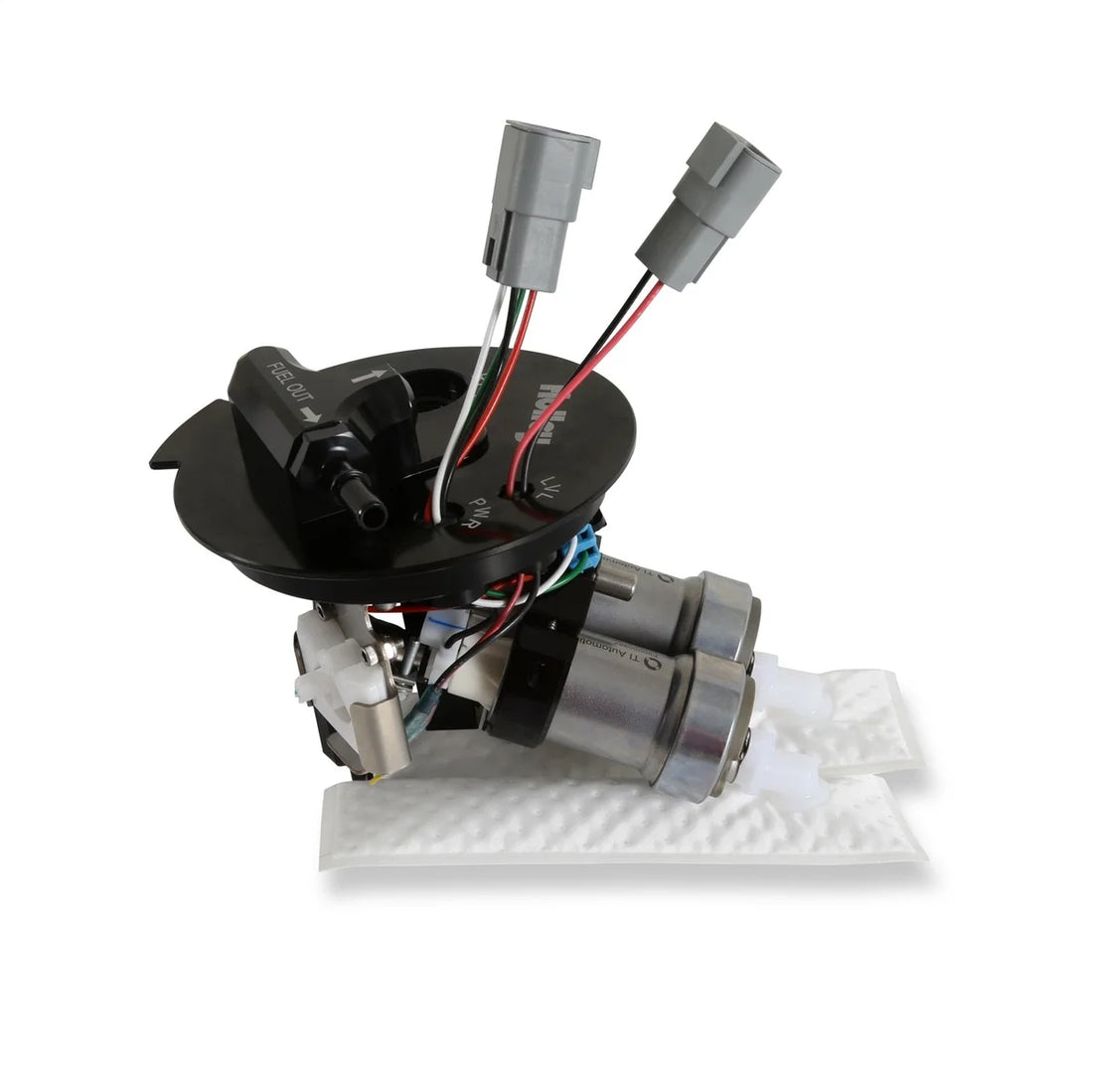 Holley 2010-2015 Camaro Dual 450 LPH Pump Module 12-351 - Back View