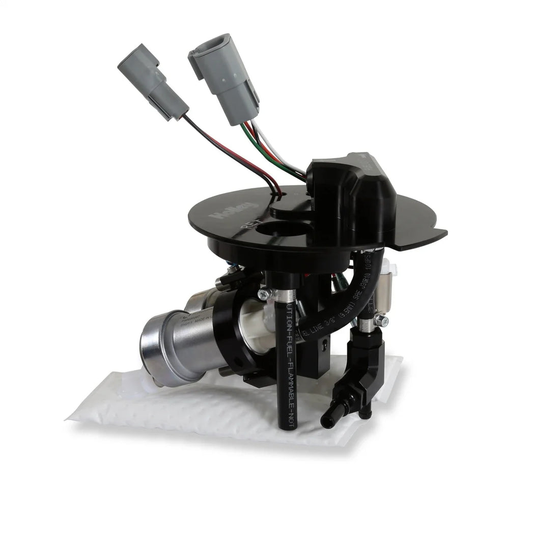 Holley 2010-2015 Camaro Dual 450 LPH Pump Module 12-351 - Installation View