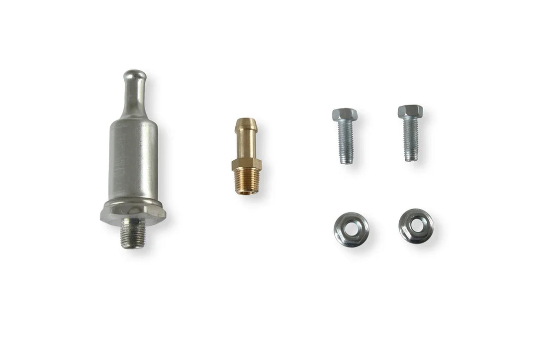 Holley 25 GPH HOLLEY MIGHTY MITE ELECTRIC FUEL PUMP, 1.5-2.5 PSI 12-425 - Back View