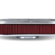 Load image into Gallery viewer, Holley 2.5 x 17 x 9 Inch Red Cotton Gauze Filter Element - Single 4-bbl Baseplate 120-400 - Side View