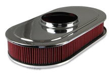 Load image into Gallery viewer, Holley 2.5 x 17 x 9 Inch Red Cotton Gauze Filter Element - Single 4-bbl Baseplate 120-400 - Additional View 5