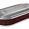 Load image into Gallery viewer, Holley 2.5 x 17 x 9 Inch Red Cotton Gauze Filter Element - Single 4-bbl Baseplate 120-400 - Additional View 7