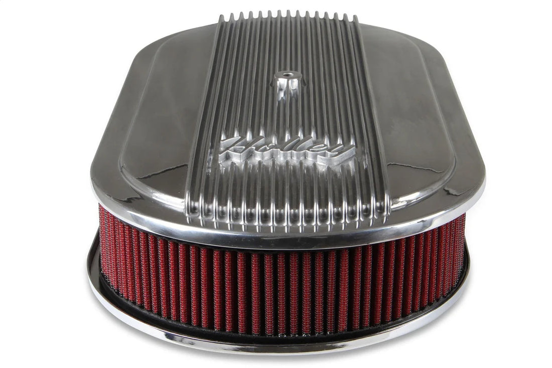 Holley 2.5 x 17 x 9 Inch Red Cotton Gauze Filter Element - Single 4-bbl Baseplate 120-401 - Additional View 8