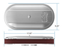 Load image into Gallery viewer, Holley 2.5 x 17 x 9 Inch Red Cotton Gauze Filter Element - Single 4-bbl Baseplate 120-401 - Additional View 12