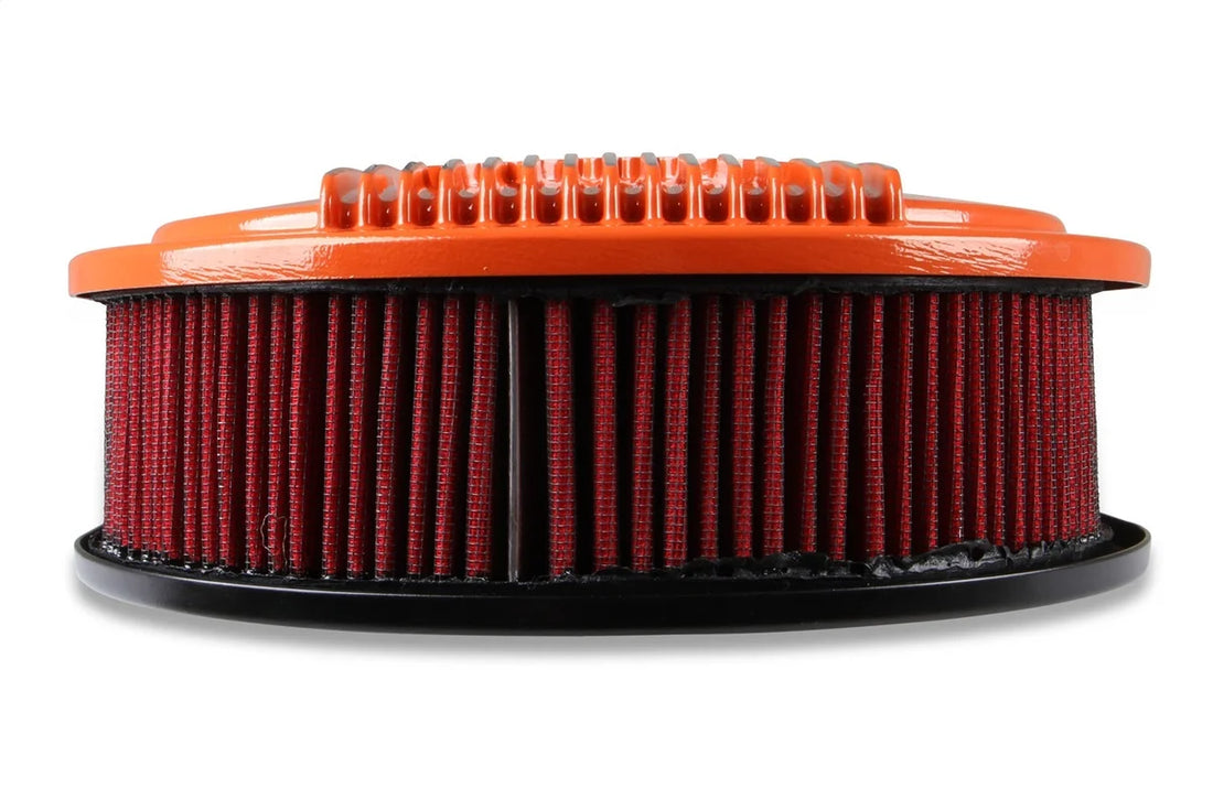 Holley 2.5 x 17 x 9 Inch Red Cotton Gauze Filter Element - Single 4-bbl Baseplate 120-403 - Additional View 10