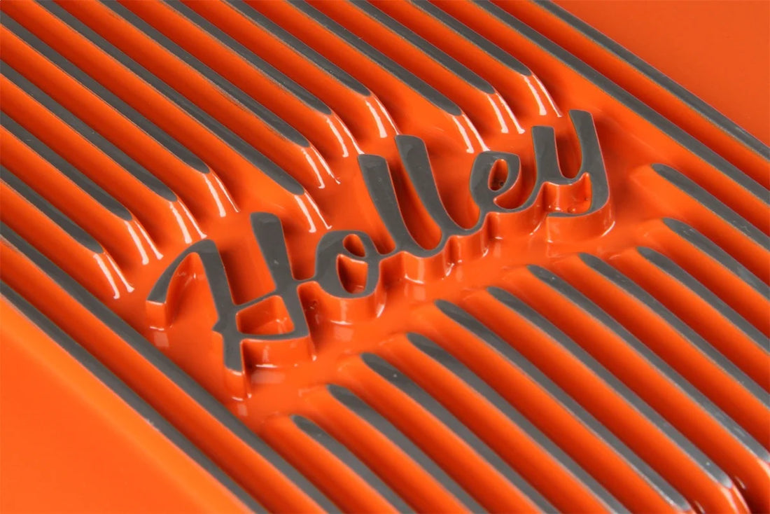 Holley 2.5 x 17 x 9 Inch Red Cotton Gauze Filter Element - Single 4-bbl Baseplate 120-403 - Additional View 11