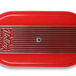 Load image into Gallery viewer, Holley 2.5 x 17 x 9 Inch Red Cotton Gauze Filter Element - Single 4-bbl Baseplate 120-404 - Additional View 11