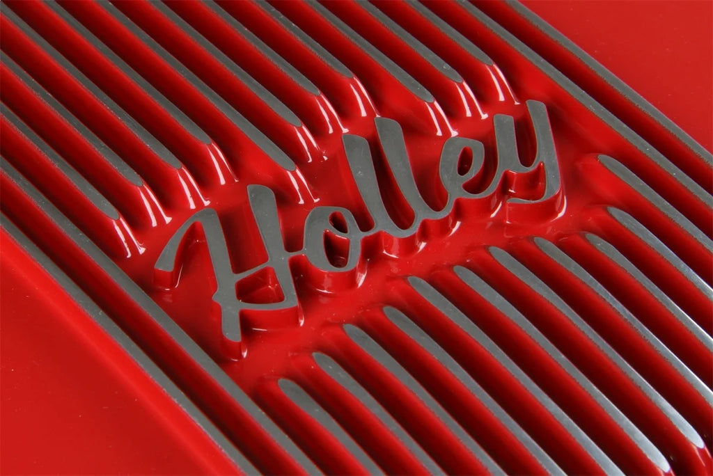 Holley 2.5 x 17 x 9 Inch Red Cotton Gauze Filter Element - Single 4-bbl Baseplate 120-404 - Additional View 12