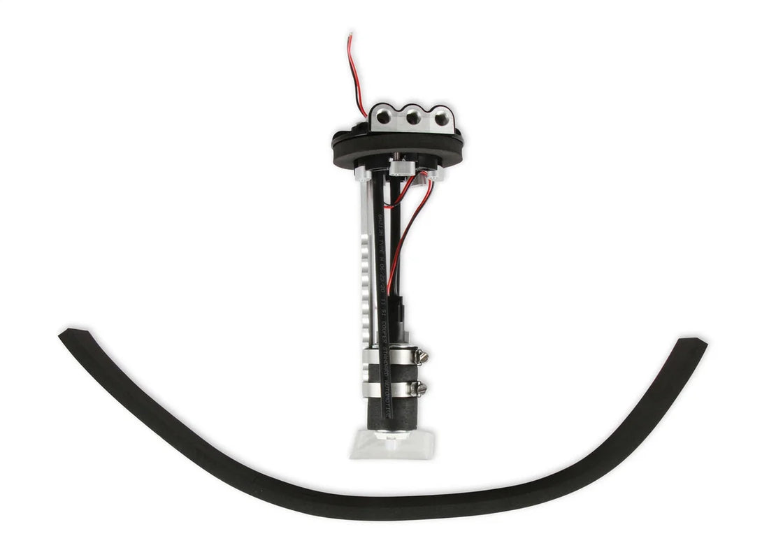 Holley 255 LPH Drop-In Retrofit EFI Fuel SystemSupports up to 550 EFI or 700 Carb HP 12-168 - Side View