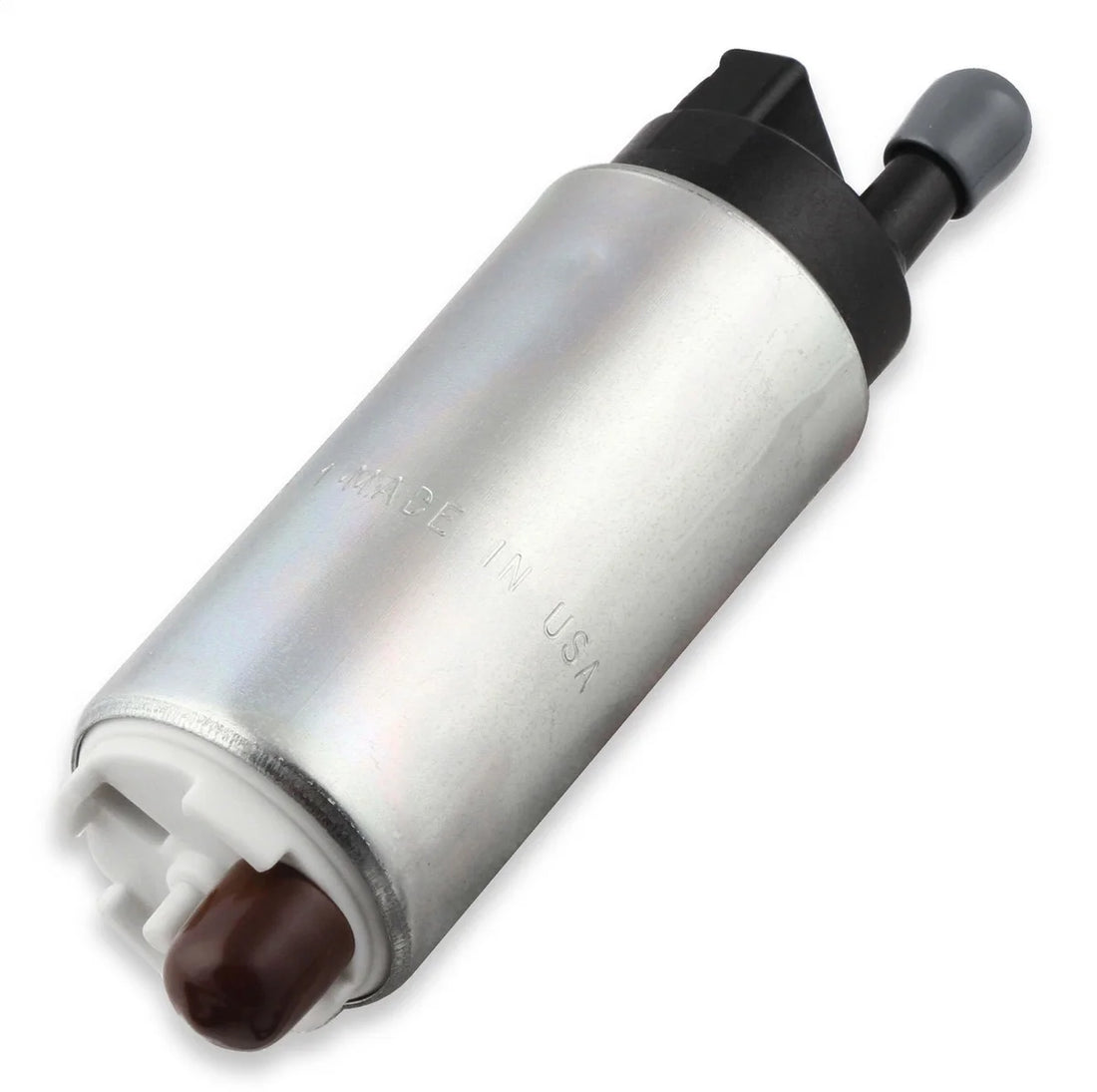 Holley 255 LPH Replacement pump for Retro-Fit and Fuel Cell Modules 12-156 - Side View