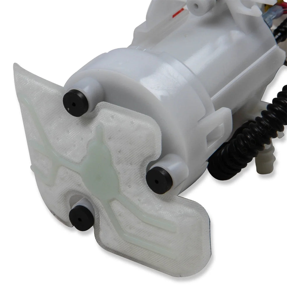 Holley 300 LPH Drop-In Fuel Module assembly for 2006-2009 Ford Mustang models 12-949 - Back View
