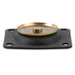 Load image into Gallery viewer, Holley 30cc accelerator pump diaphragm (black) Rubber w/o Screws 135-5 - Side View