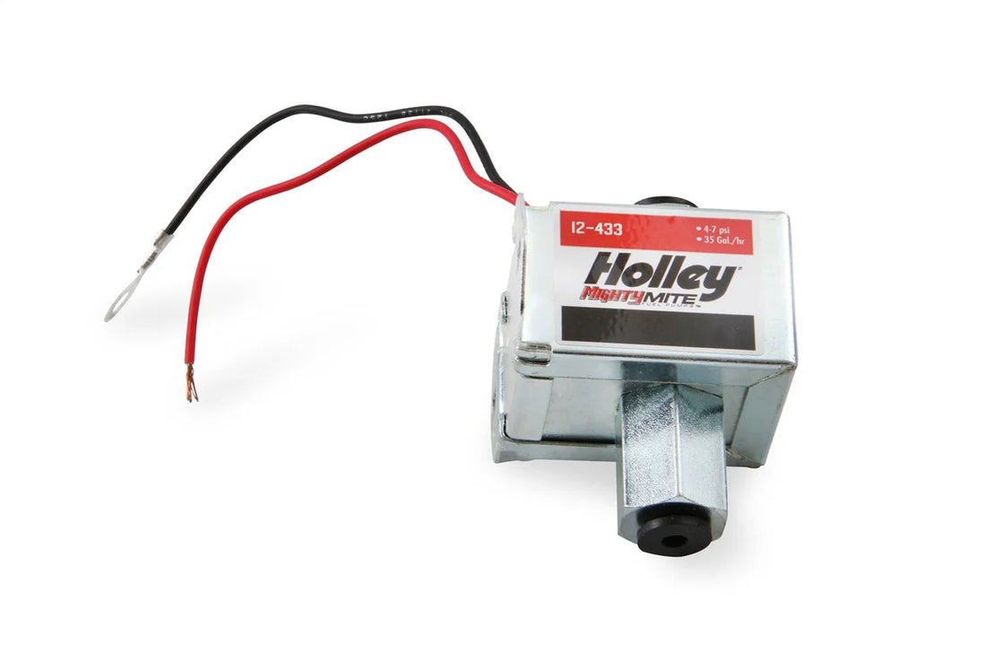 Holley 32 GPH Holley Mighty Mite Electric Fuel Pump, 4-7 PSI 12-433 - Additional View 5